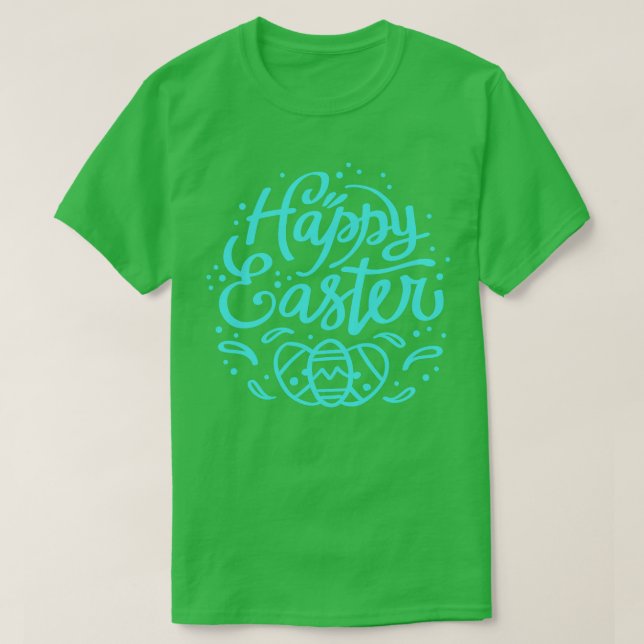 Happy Easter Bunny Rabbit Face Funny Easter Day Wo T-Shirt (Design Front)