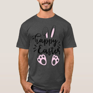Happy Easter Bunny Rabbit Face Funny Easter Day Wo T-Shirt