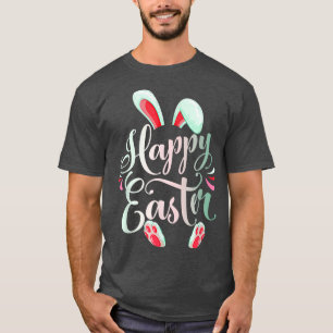 Happy Easter Bunny Rabbit Face Funny Easter Day Wo T-Shirt