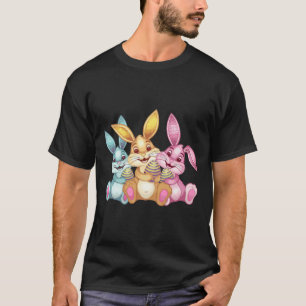 Happy Easter Bunny Rabbit Funny Easter Day T-Shirt