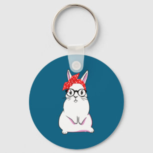 Happy Easter Bunny Rabbit Headband With Gles Ea Key Ring