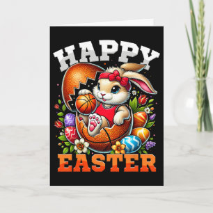 Happy Easter Bunny Sketll Funny Easter Sketll Love Card