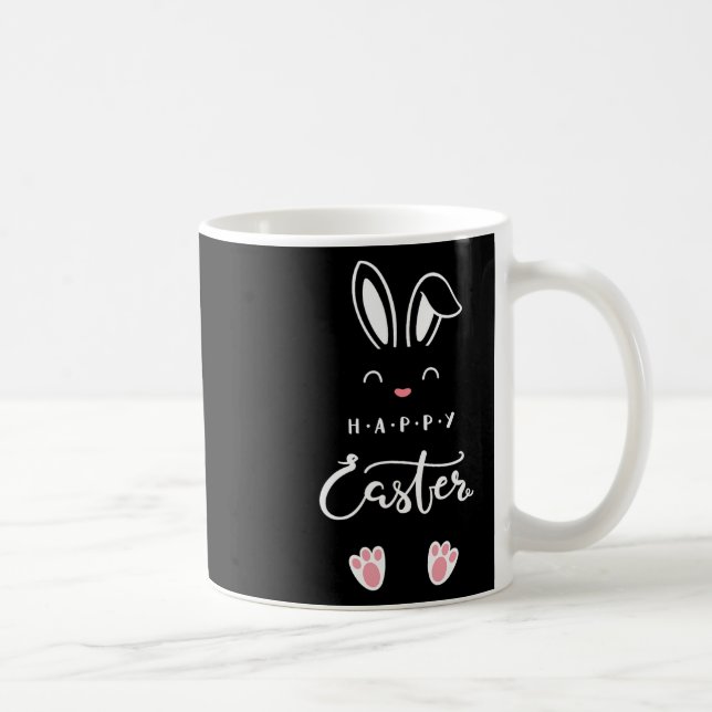 Happy Easter Bunny Spring Easter Egg Easter Men Wo Coffee Mug (Right)