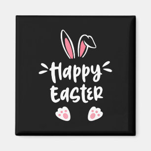 Happy Easter Bunny Spring Easter Egg Easter Men Wo Magnet