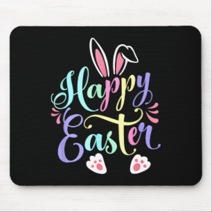 Happy Easter Bunny Spring Easter Egg Easter Shirts Mouse Pad