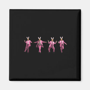 Happy Easter Bunny Spring Hunt Eggs Rabbit Funny T Magnet