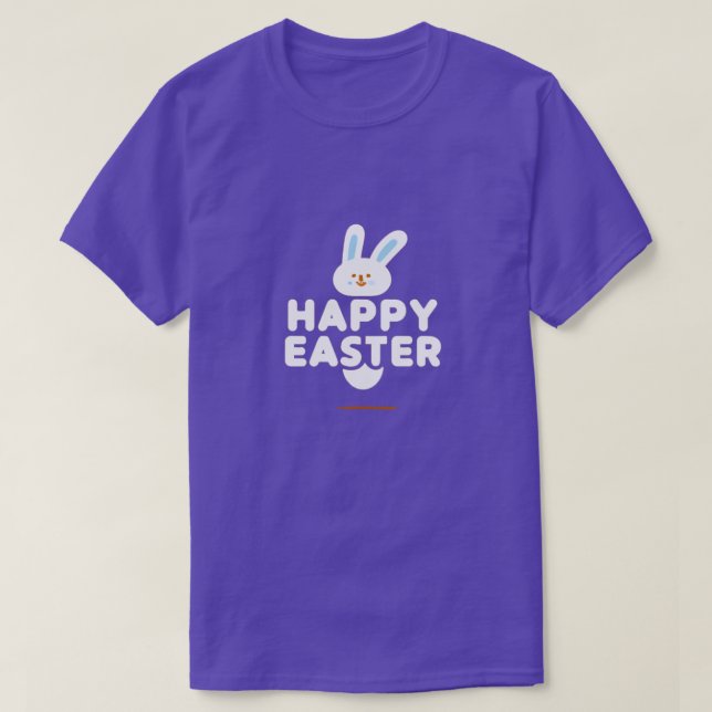 Happy Easter Bunny  T-Shirt (Design Front)