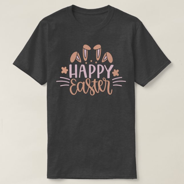 Happy Easter Bunny   T-Shirt (Design Front)