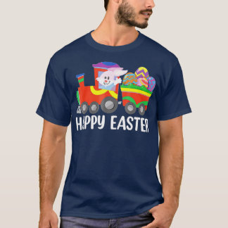 Happy Easter Bunny Train Eggs Rabbit Toddler Boy G T-Shirt