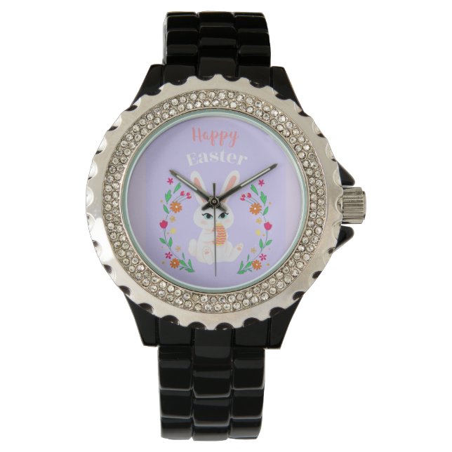 Happy Easter Bunny Womens Watch (Front)