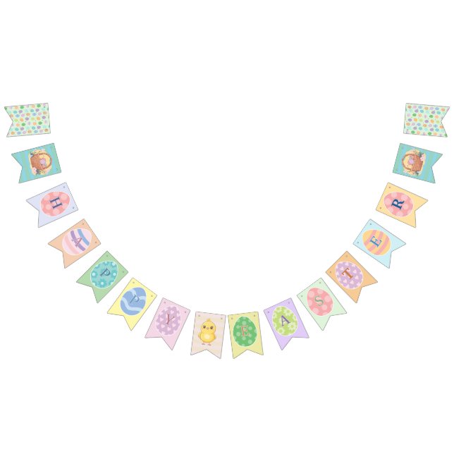 Happy Easter bunting banner (All)