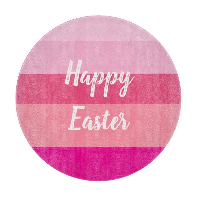 Happy Easter Candy Colours  Cutting Board (Front)