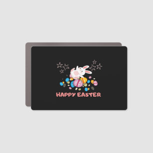 Happy Easter   Car Magnet