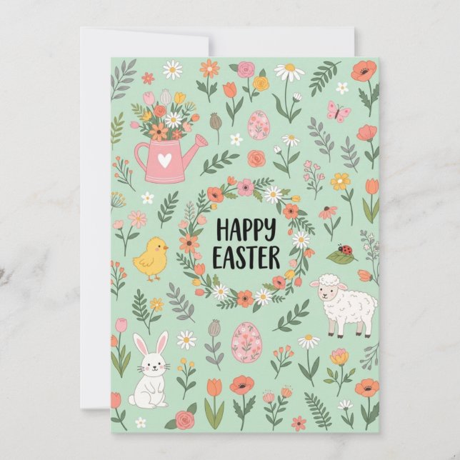 Happy Easter Card  (Front)