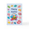 Happy Easter Card - Basket with Easter eggs