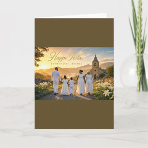 Happy Easter Card He Is Risen
