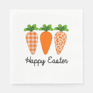 Happy Easter Carrot Cute Easter T-Shirt Napkin