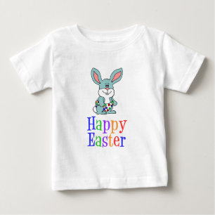 Happy Easter Cartoon Bunny Baby T-Shirt
