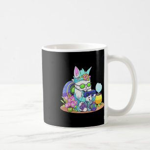 Happy Easter Cat Bunny Funny Gamer Video Game Boys Coffee Mug