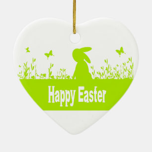 Happy Easter Ceramic Tree Decoration