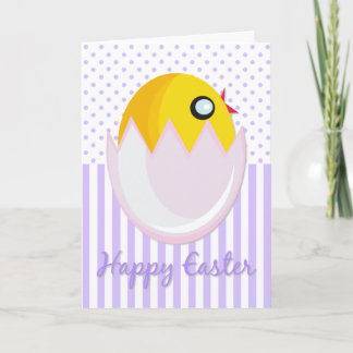 Happy Easter Chick Card