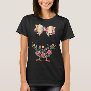 Happy Easter Chick Eggs Cute Happy Easter Day  T-Shirt