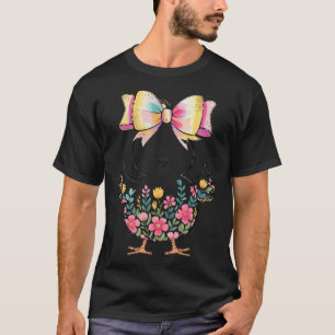 Happy Easter Chick Eggs Cute Happy Easter Day T-Shirt