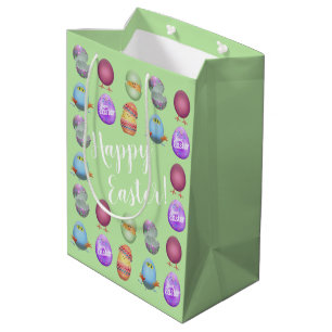 Happy Easter Chicks Medium Gift Bag