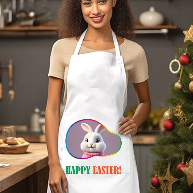 Happy Easter! Christianity Apron (Creator Uploaded)