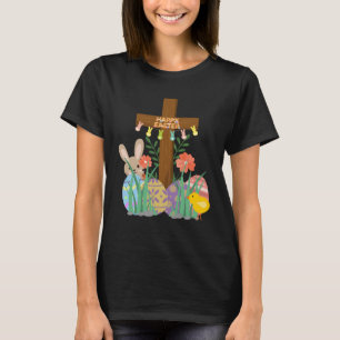 Happy easter christians with easter bunny ducks eg T-Shirt