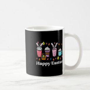 Happy Easter Coffee Bunny Latte Men Women Boys Gir Mug