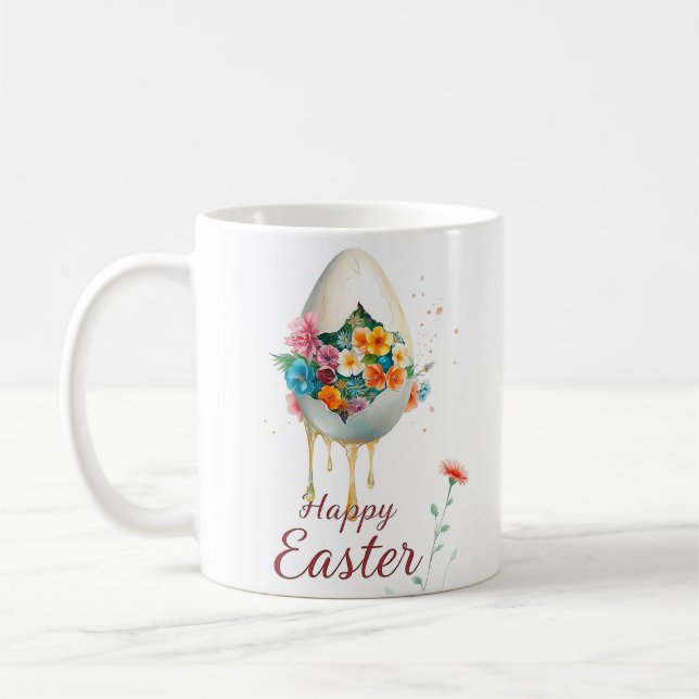 Happy Easter!  Coffee Mug (Left)