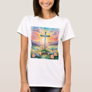 Happy Easter, colourful illustration, T-Shirt