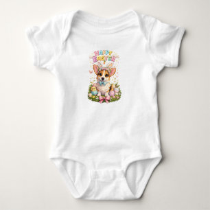 Happy Easter Corgi Shirt – Cute Bunny Ears Dog