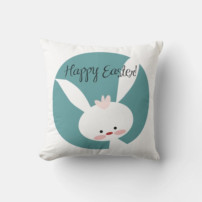 Happy Easter             Cushion (Front)