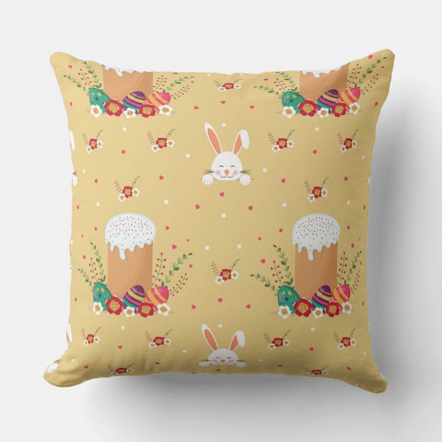 Happy Easter  Cushion (Front)