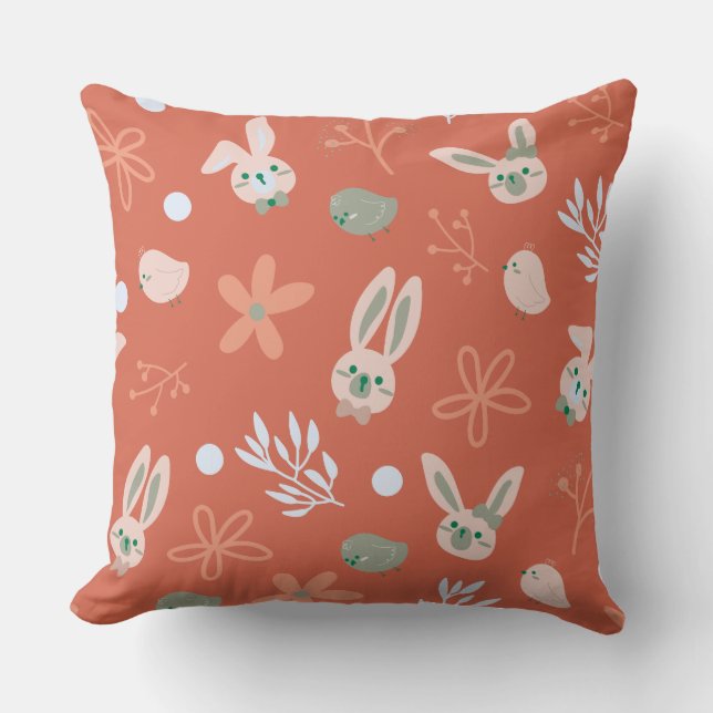 Happy Easter  Cushion (Front)