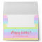 Happy Easter Custom Name Pastel Envelopes