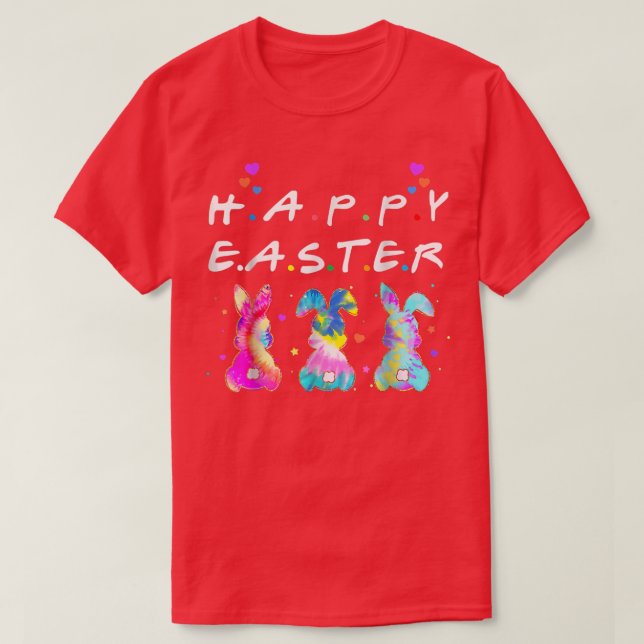 Happy Easter Cute Bunny Family Matching Easter 202 T-Shirt (Design Front)