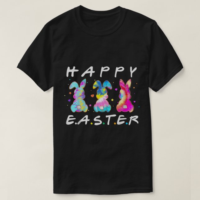 Happy Easter Cute Bunny Family Matching Easter 202 T-Shirt (Design Front)