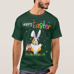 Happy Easter Cute Bunny Guinea Pig Cute Guinea Pig T-Shirt