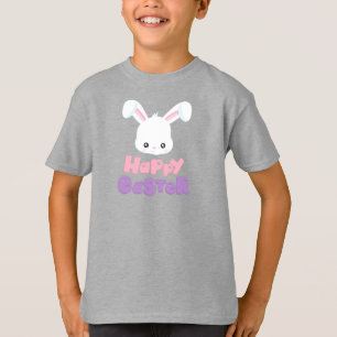 Happy Easter, Cute Bunny, White Bunny, Rabbit T-Shirt