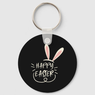 Happy Easter Cute Eggs Christian Or Catholic Bible Key Ring