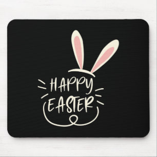 Happy Easter Cute Eggs Christian Or Catholic Bible Mouse Pad