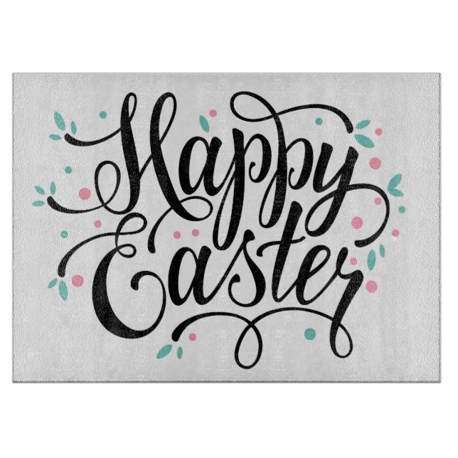 Happy Easter Cutting Board (Front)