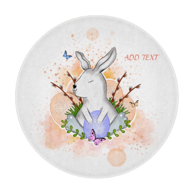 HAPPY EASTER  CUTTING BOARD (Front)