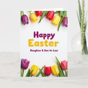 Happy Easter Daughter Son In Law Card