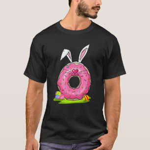 Happy Easter Day 2021 Doughnut Bunny Eggs For Doug T-Shirt