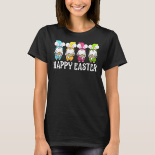 Happy Easter Day 2022 Bunny Gnome Hug Easter Eggs T-Shirt