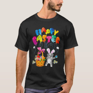 Happy Easter Day 2022 French Dab Bulldogs Dabbing T-Shirt